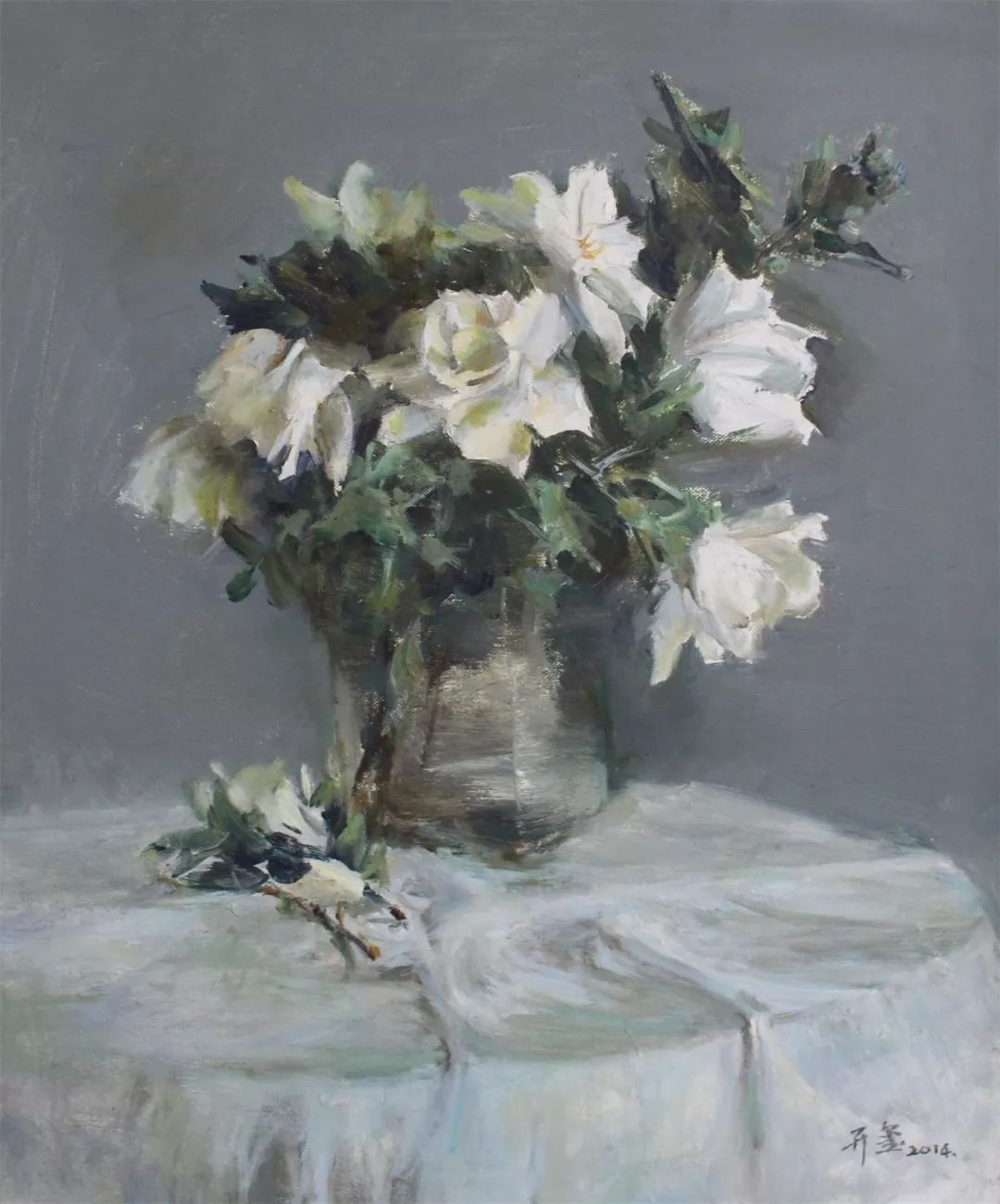 5x73cm瓶中月季 60x60cm月季 60x60cm·录艺谈玺开崔崔开玺小油画风景