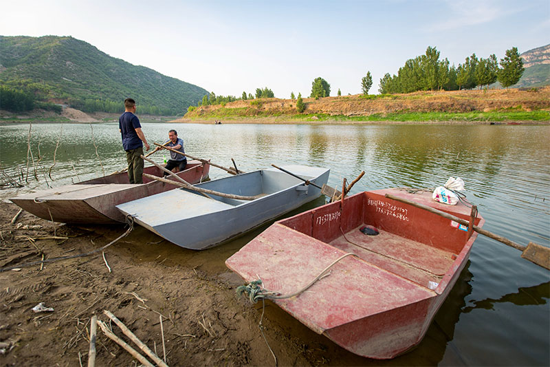 河南安阳:大平村千年渡口,洹河唯一正常运转渡口