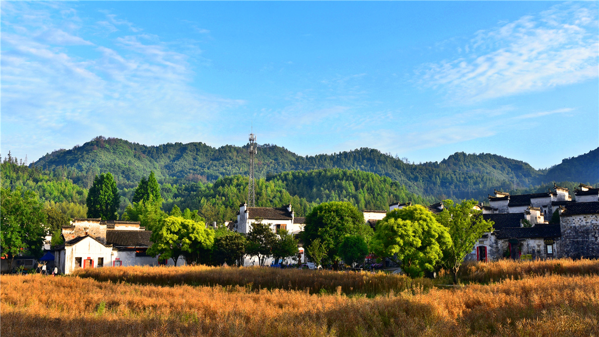 原創中國最美鄉村之一,位於黃山,風景如畫,每個人的鄉村夢都緣於這裡