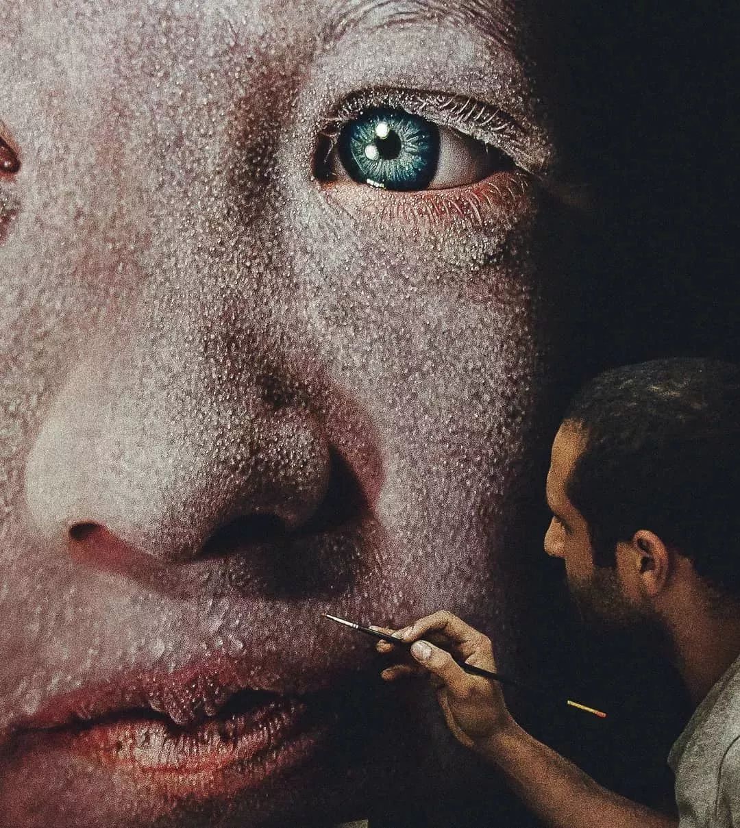 超写实绘画作品kamalkylaureano