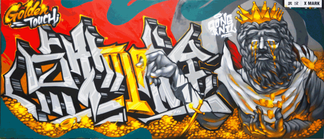 嘻哈潮玩艺术双层集装箱涂鸦音乐舞台上国际摇滚乐队,本土嘻哈乐队多