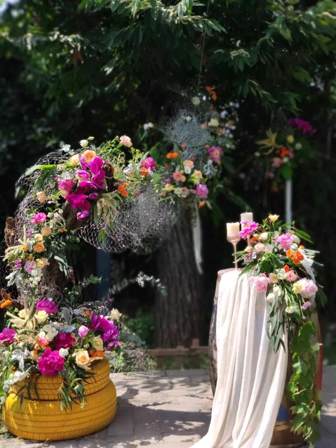 田园花憩丨户外花艺烧烤派对,关于初夏的碎片记忆