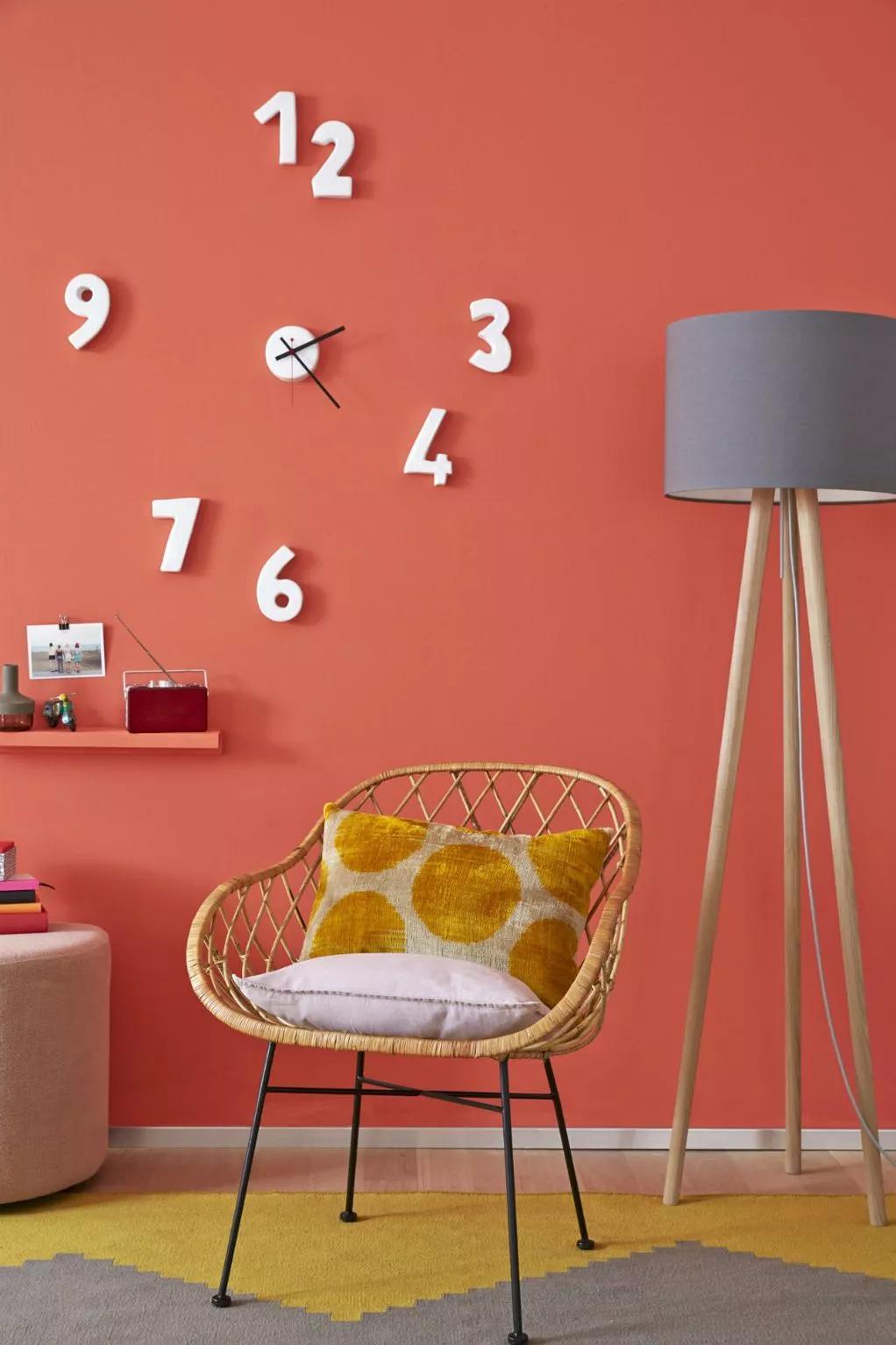 南昌装修2019年度流行的"珊瑚橘色",你家pick了吗?