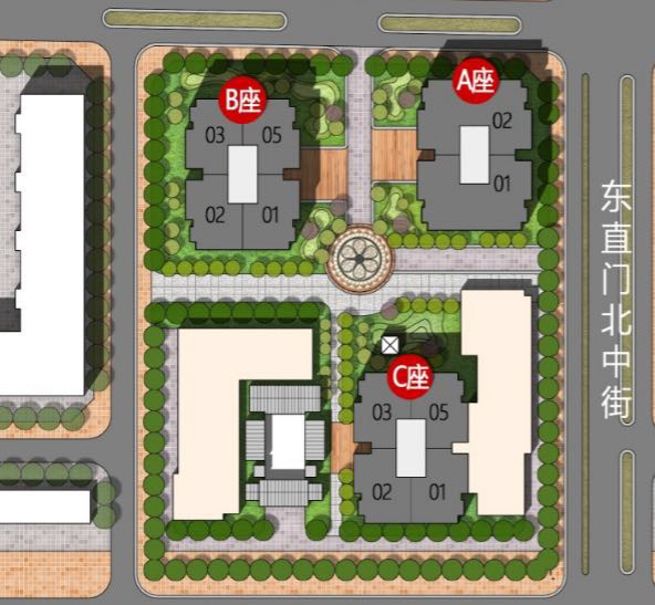东城区法拍房naga上院法拍房608平3700万起拍