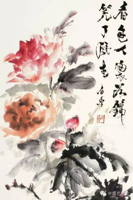 古今大师画牡丹谁的牡丹最厉害