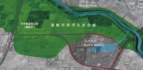 温榆河湿地公园位置图图片