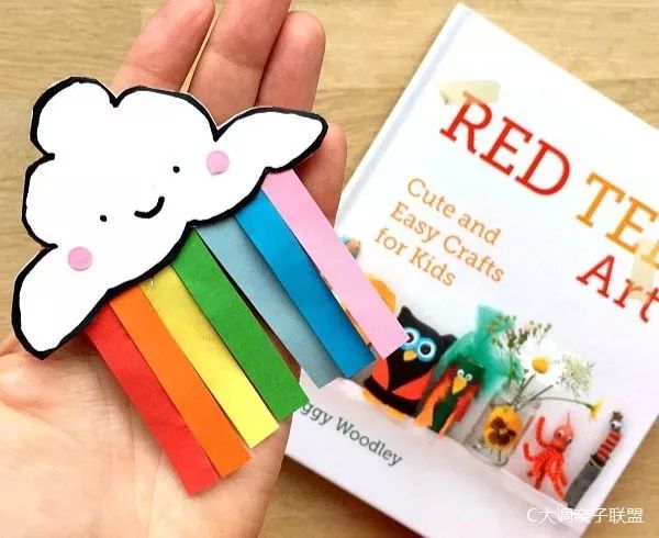 彩虹系列之炫彩手工_书签