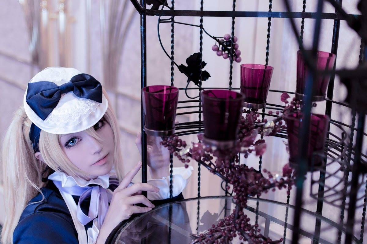 黑执事汉娜cos:恶魔原来也可以如此性感吗?