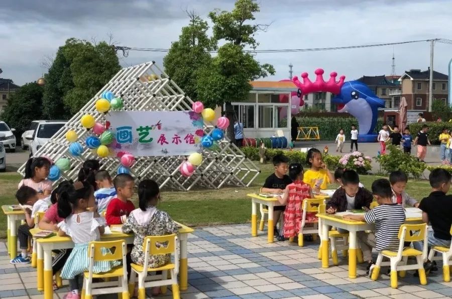 义蓬博雅幼儿园在义蓬初中,街道党工委书记施科琦,党工委委员,办事处