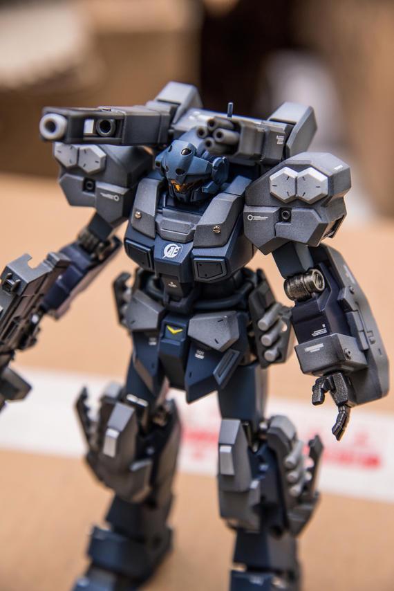 hg 细节重涂 重装加农杰斯塔模型