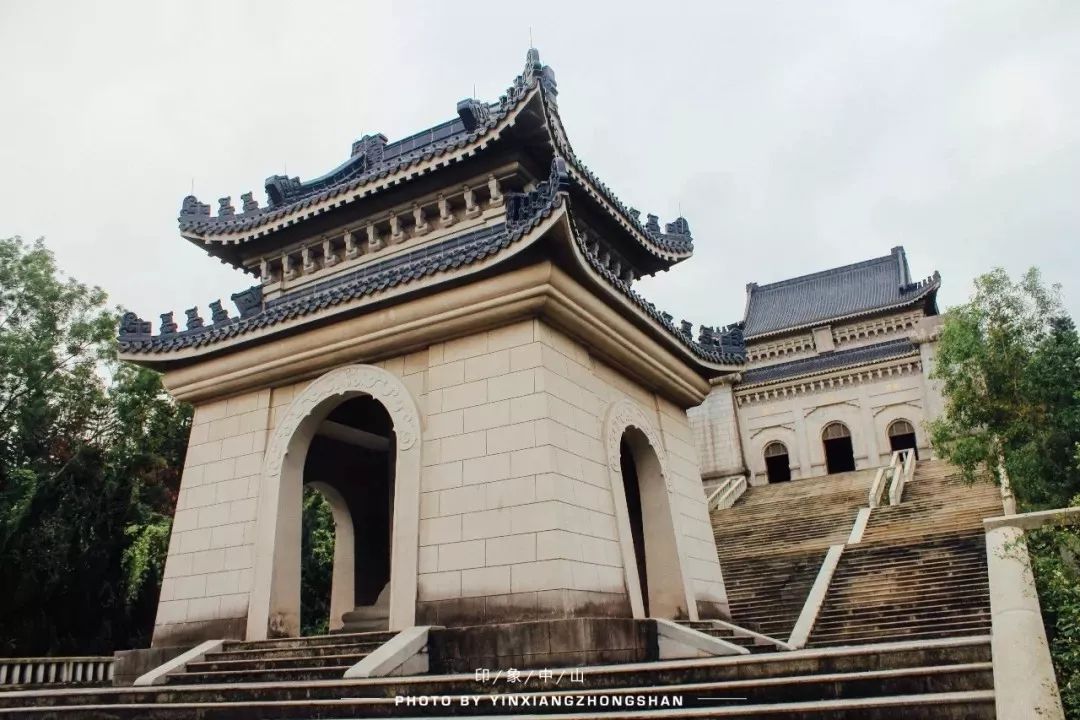 南京中山陵南京总统府日本孙中山故居参观辛亥革命历史图片展馆,中山