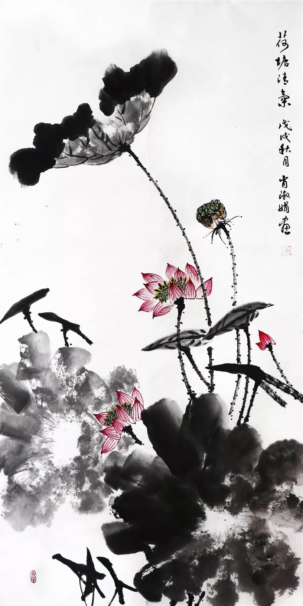 喜讯2019大美中国第三届中韩书画名家作品展圆满落幕肖淑娟书画展报道