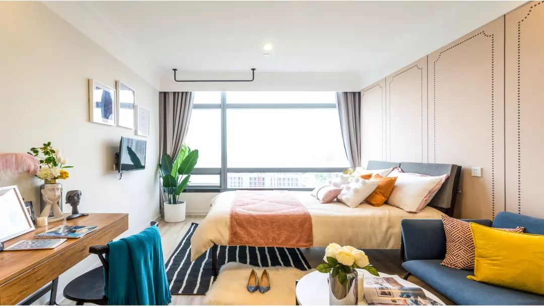 租房2088元月起莫兰迪公寓暖心出圈预订杭城青年新人设