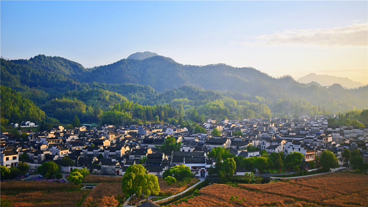 原創中國最美鄉村之一,位於黃山,風景如畫,每個人的鄉村夢都緣於這裡