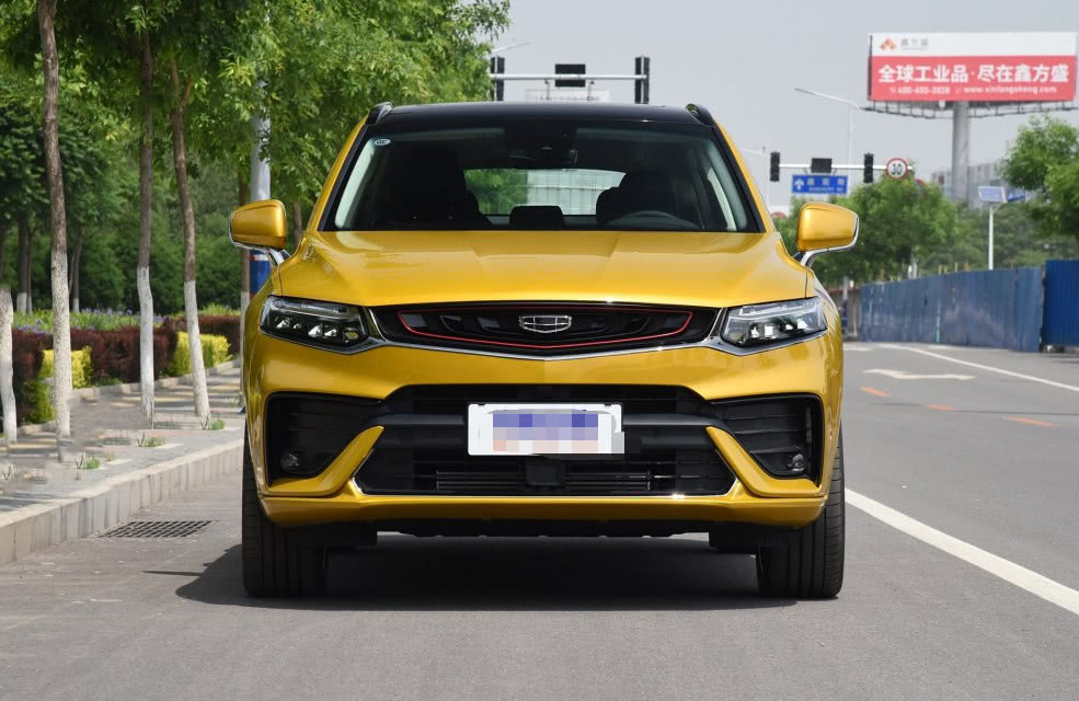 吉利换新标最帅的汽车限量首发一看颜值果断入手