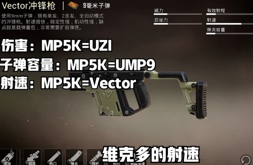 和平精英新版本變動,新槍稱王,ump9正式更名!_衝鋒槍