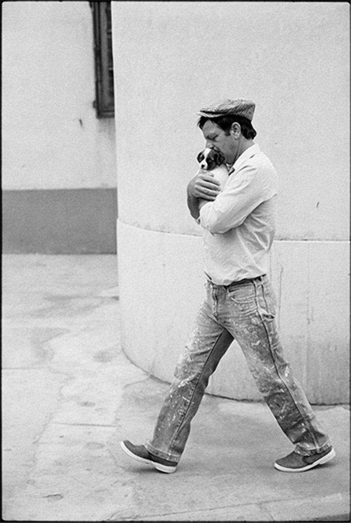 七十年代苏联图集,男人把斯大林纹在胸前,酒鬼醉卧在冰天雪地中