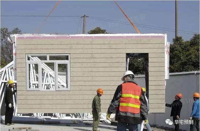 輕鋼別墅國內項目房屋案例建造施工過程