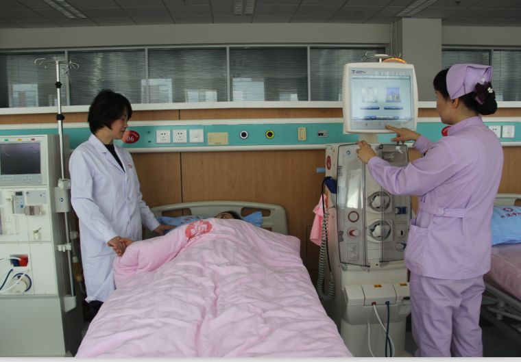 温馨舒适的血液净化室开诊啦