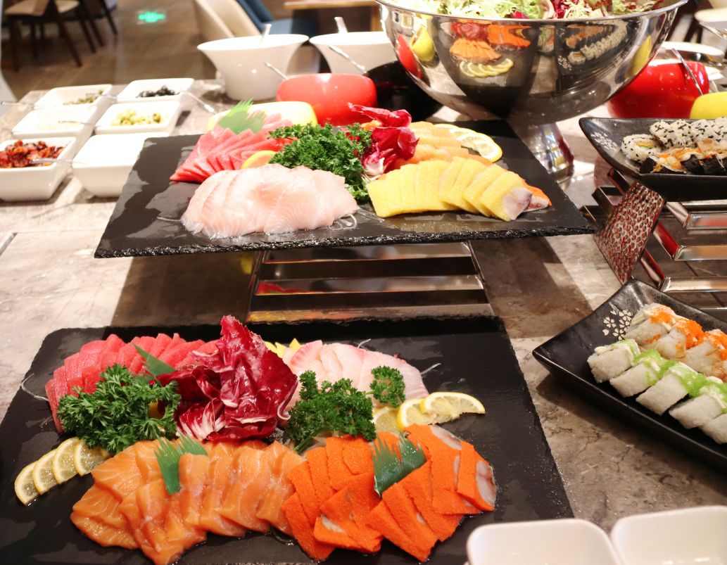 佛山端午六一随时吃任性5星自助海鲜晚餐138元1大1小碧桂园美爵酒店