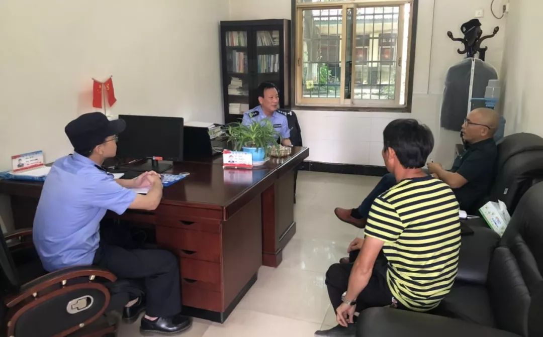 西湖公安分局优化经济发展环境走访