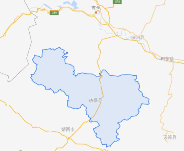 天等县行政区划图图片
