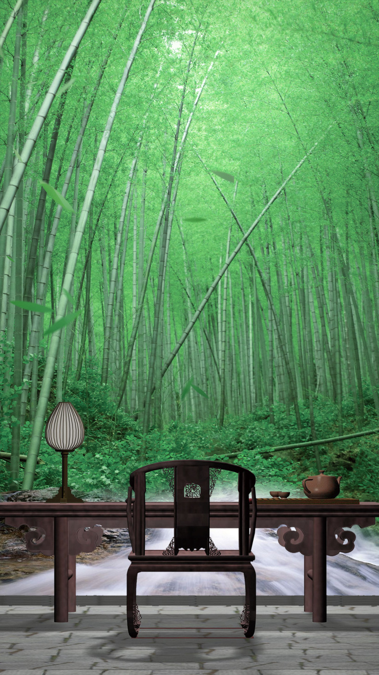 竹屋生活,远离城市喧闹.