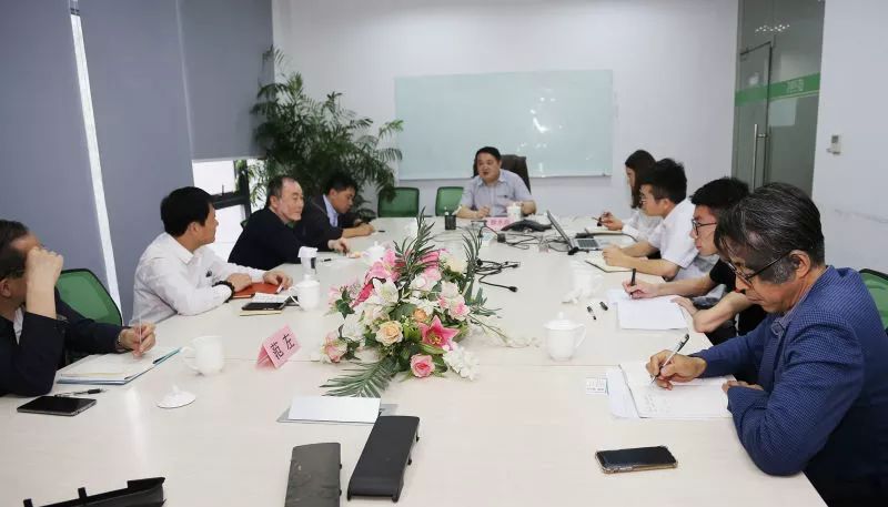 上海市交通运输行业协会物流分会会长陈建路一行来访天地汇