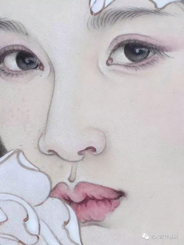 笔触真不一般任乘鋈工笔人物专辑