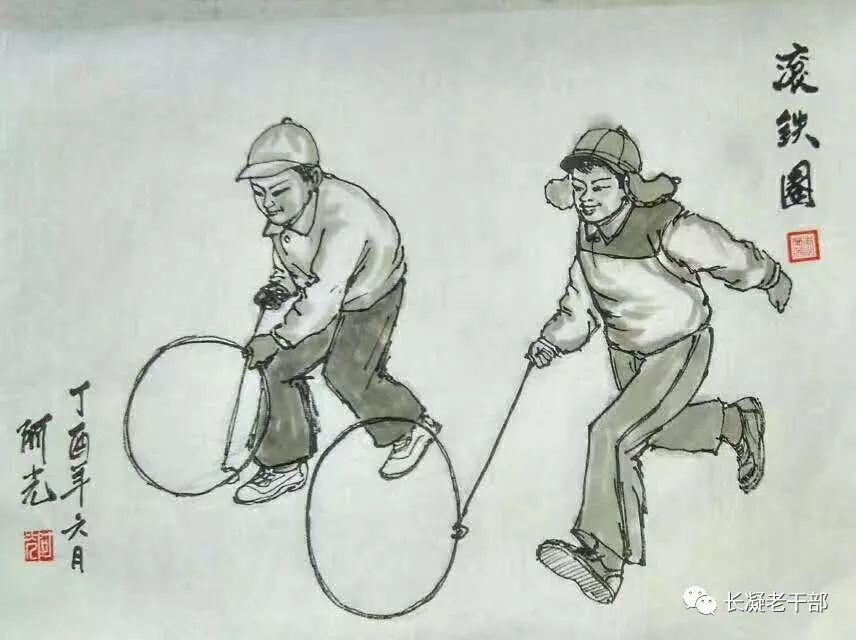 老一辈的童年弄堂里的游戏