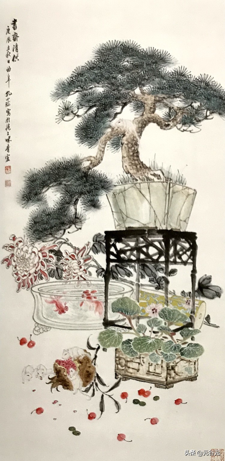 于非闇、朱屺瞻、金城、曹锟、曹克家、魏廉贵、孔小瑜国画花鸟-搜狐大视野-搜狐新闻