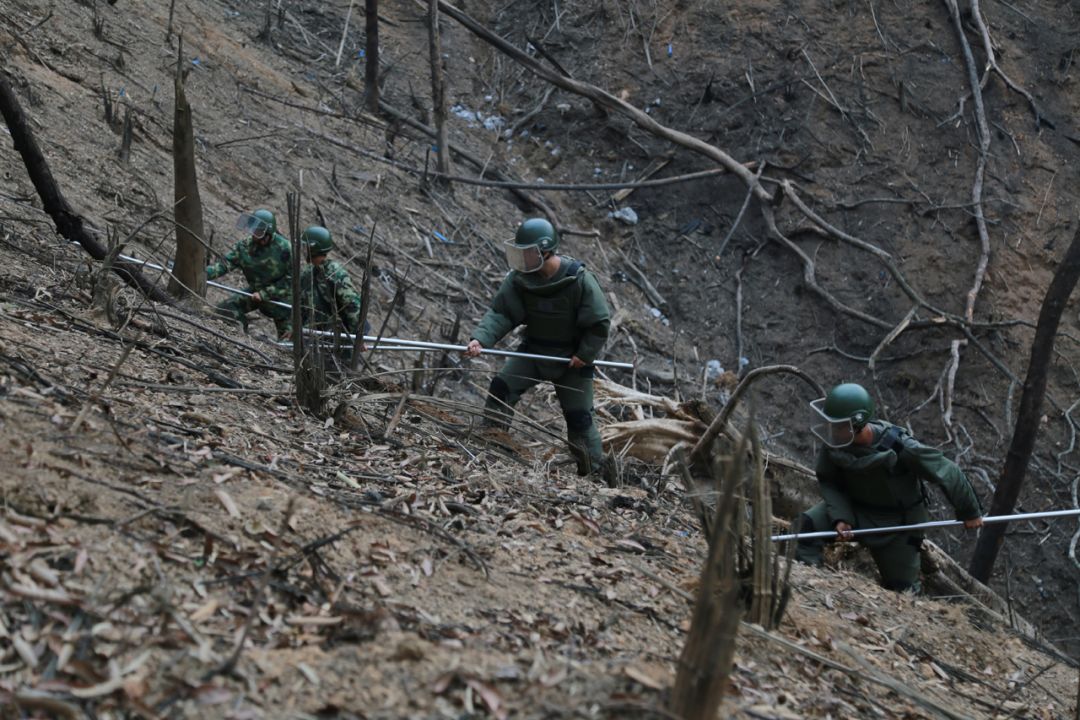 掃雷兵為何要