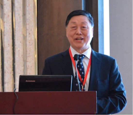 郁宝铭,蔡端,岑珏担任会议顾问,由岑珏副书记,秦新裕教授开场致辞