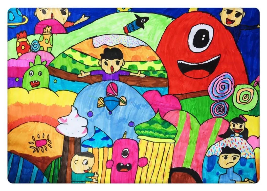 第五届才子之星少儿书画大赛第一组001030