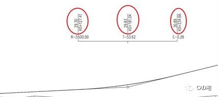 cad怎麼計算道路凹曲線標高凸曲線標高