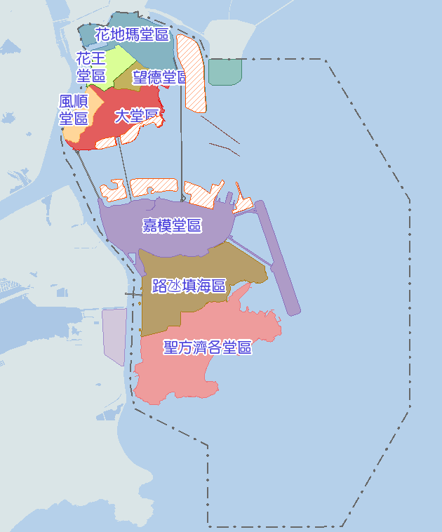 并推出了新的澳门新城区填海计划,预计填海3