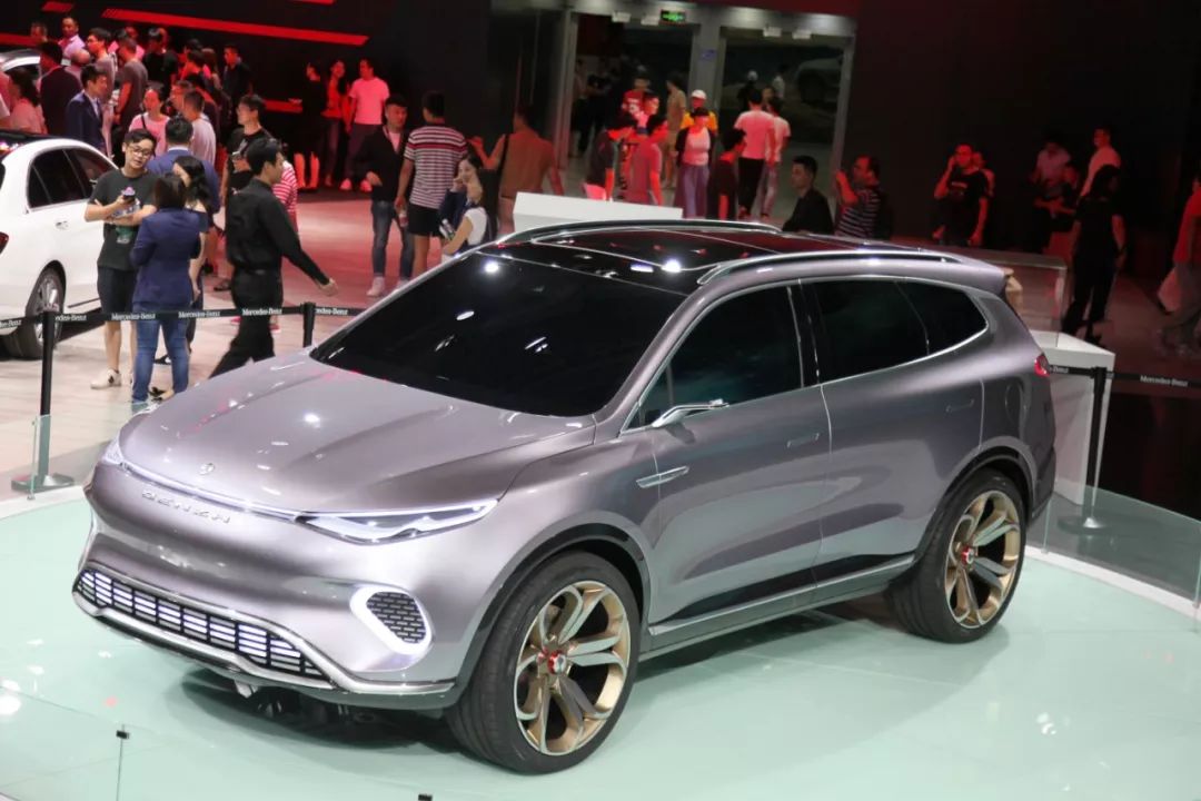 腾势conceptx概念车首发戴姆勒与比亚迪的私生子怎么样