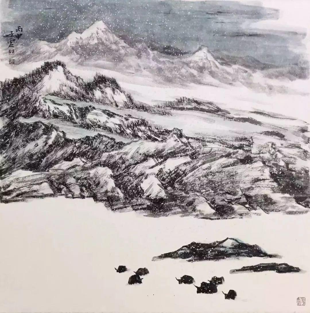 原创本馆推荐书画家王泽起苍天有神明书画乃吾魂