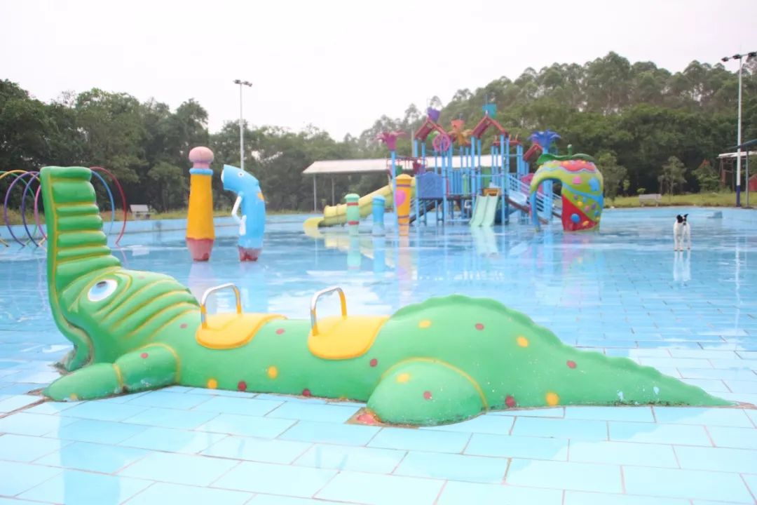 劲啊桂平金田一座水上游乐园在六一当天免费开放
