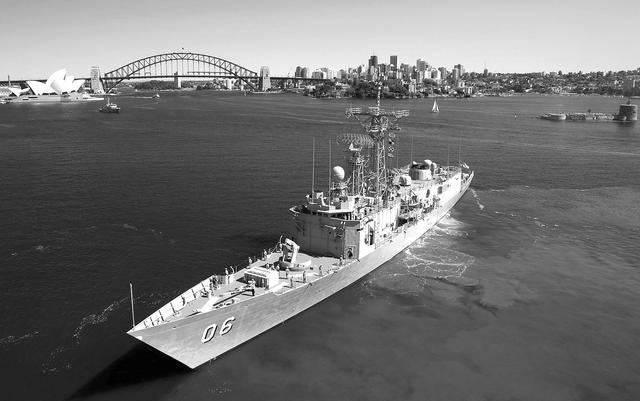 新西兰护卫舰图片