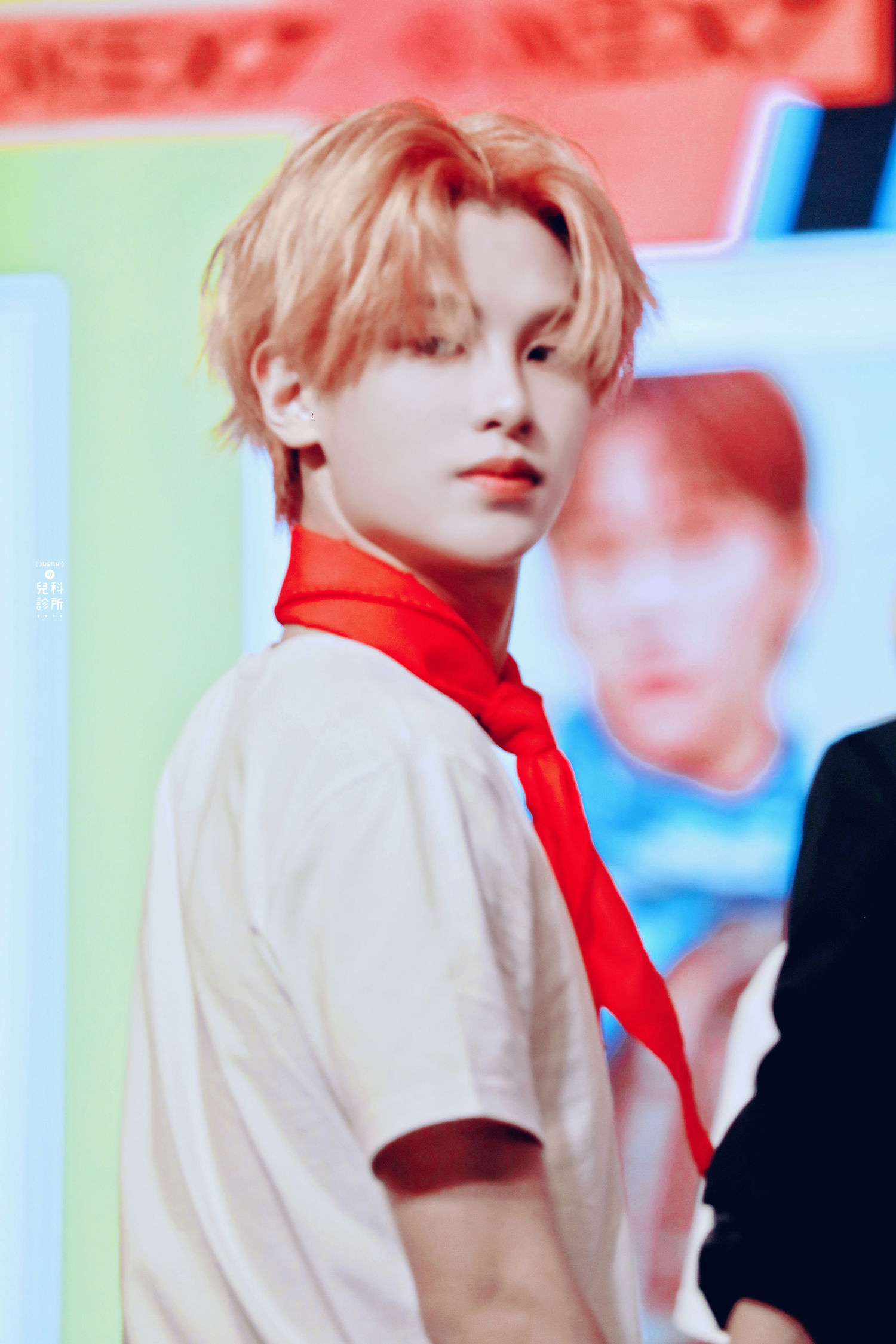 饭拍乐华七子澳门签售会现场图粉嫩系可爱justin超迷人