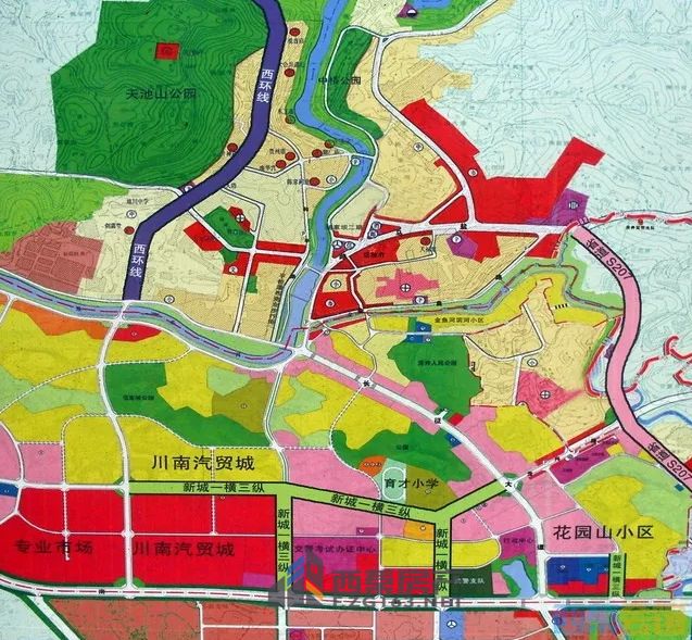 贡井建设镇规划图图片
