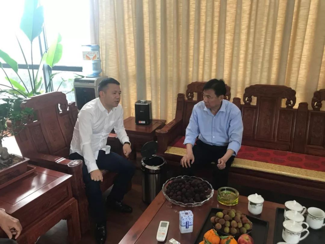 2019杭州市天台商会会长走访日活动_陈会长