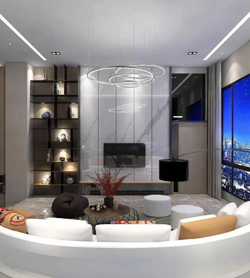 陶瓷大板做背景墙高端大气上档次