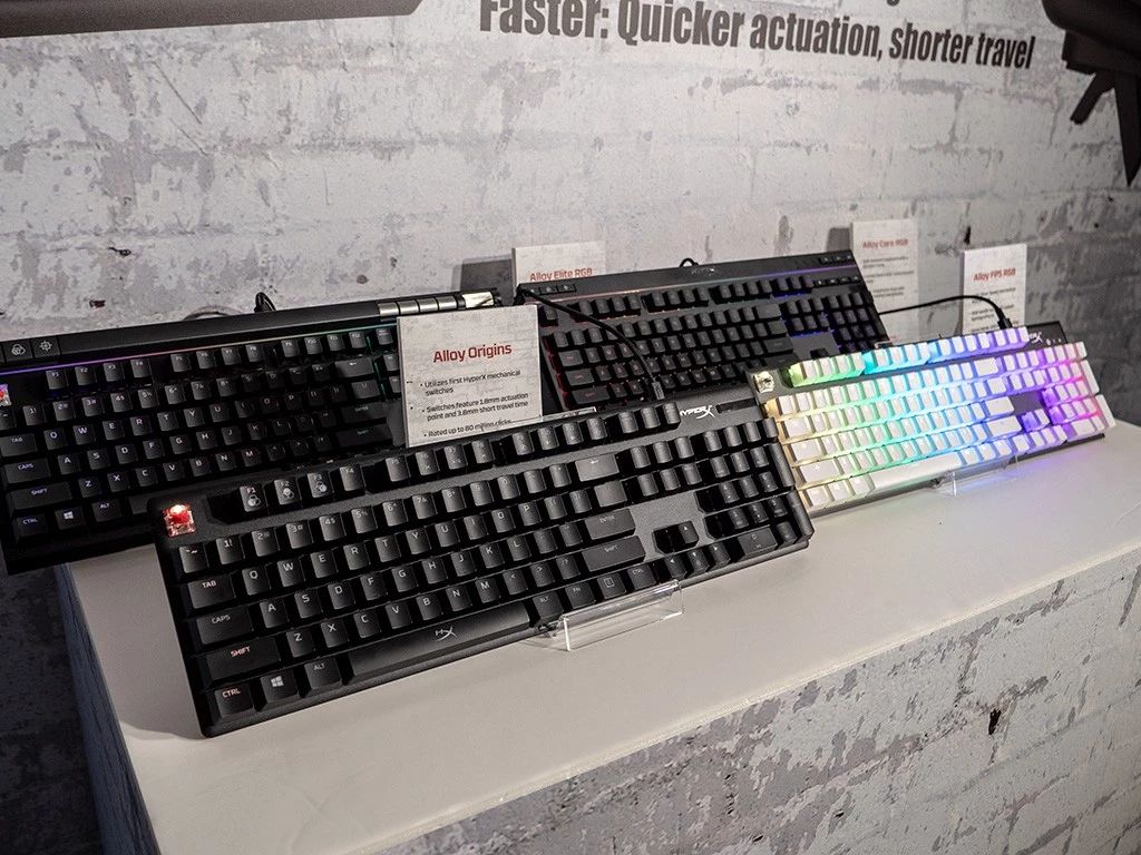 HyperX发布自研红轴机械游戏键盘，8千万次按键寿命瞩目！