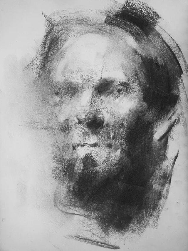 模糊的视觉冲击才是素描新的定义