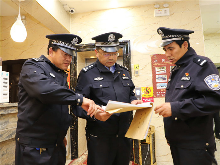 康乐县公安局开展扫黑除恶工作集中清查行动