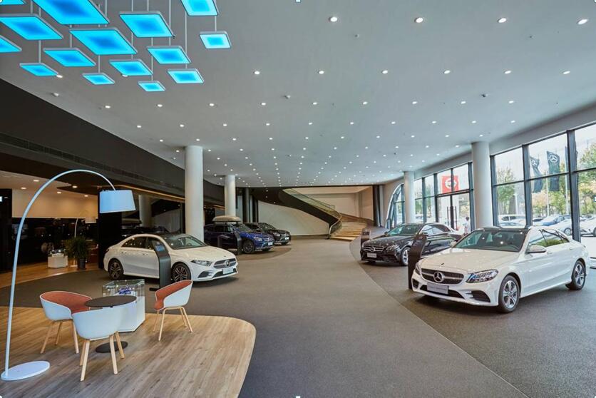 东北首家mar2020体验店奔驰沈阳沈大路汇升店盛大开业