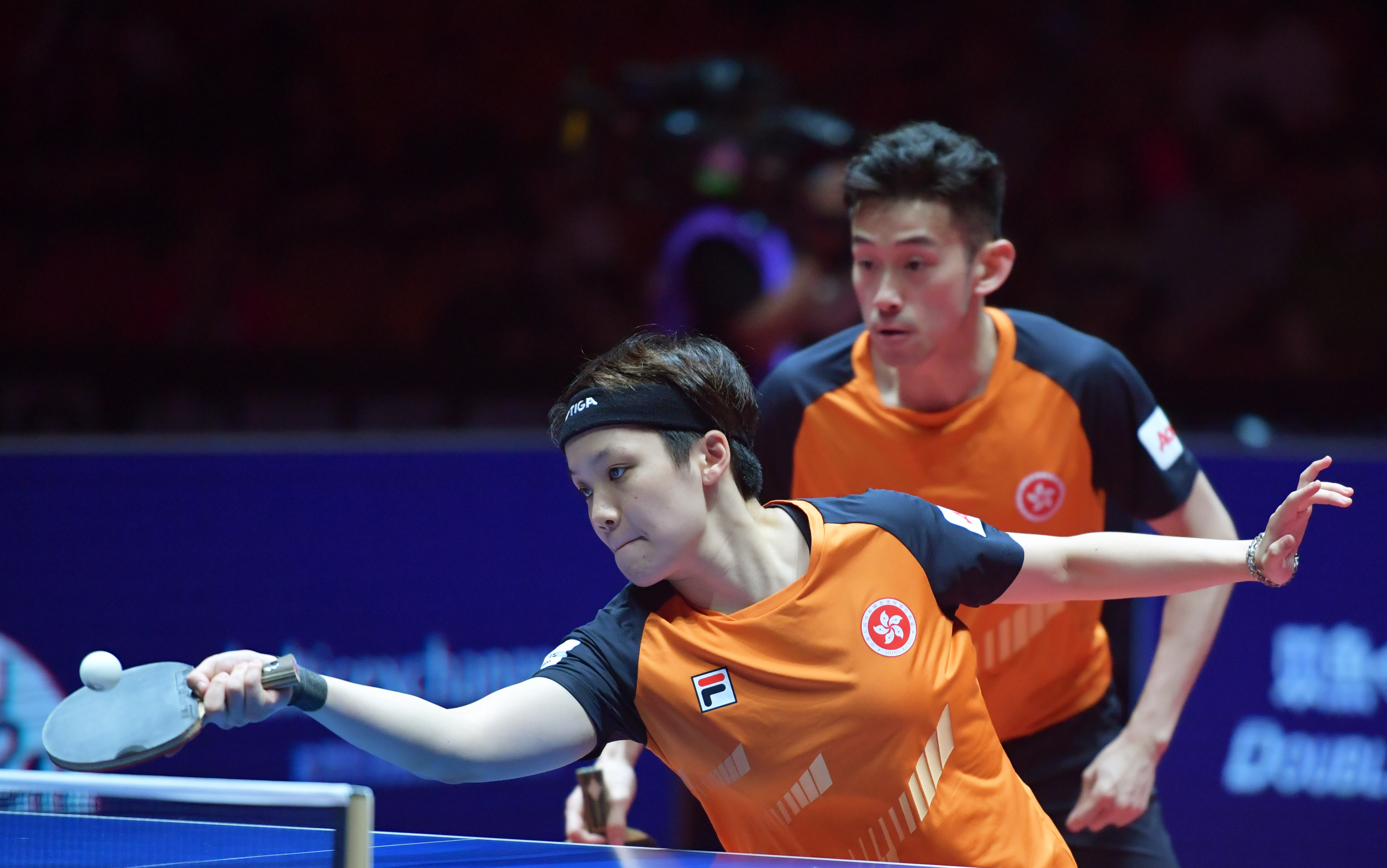 乒乓球——中国公开赛:中国台北组合混双夺冠
