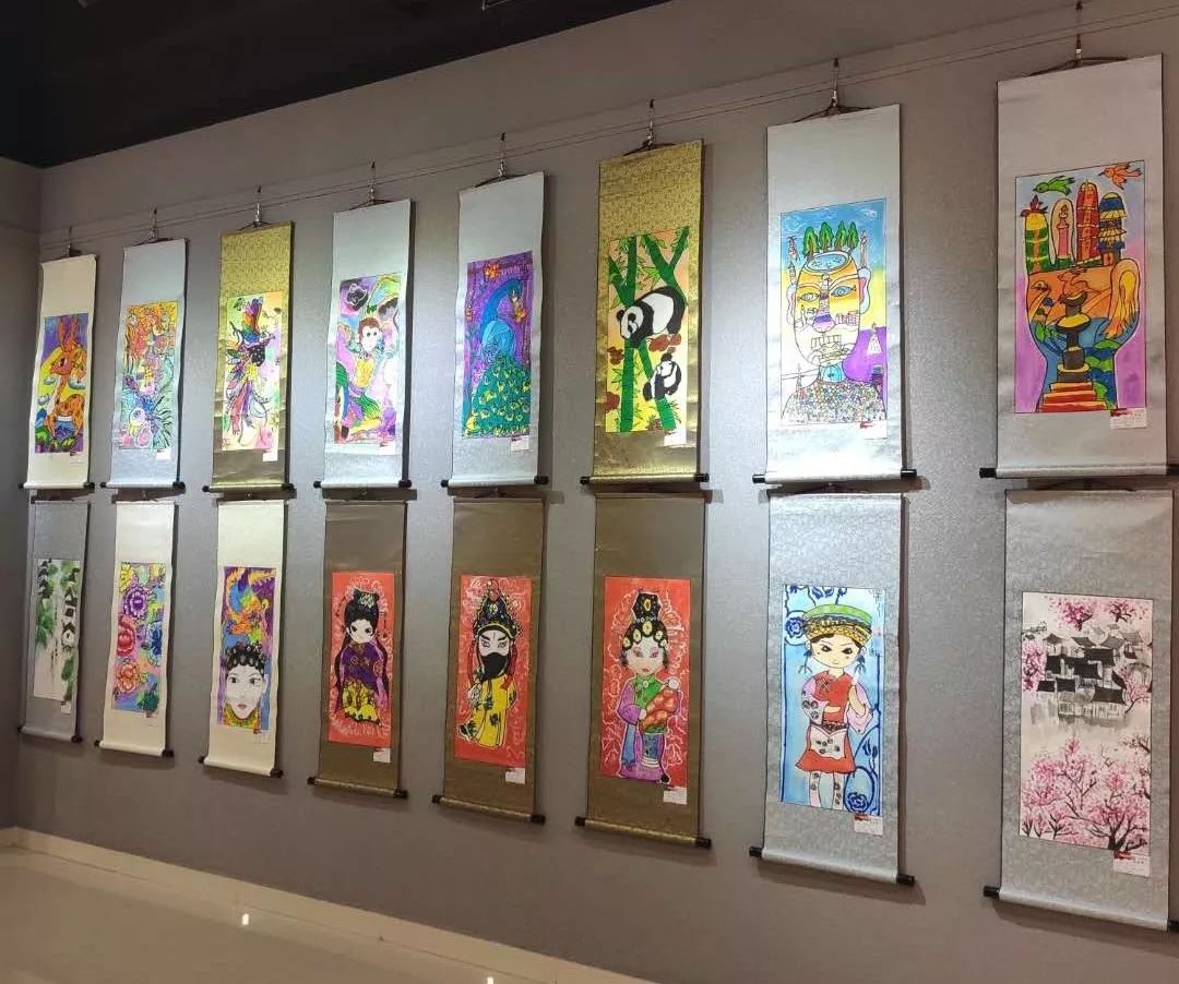 我和我的祖国少儿书画作品展即将开展
